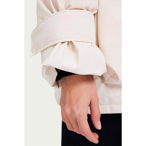 NEW NAP hooded shell down coat in ivory - Picture 5 of 6